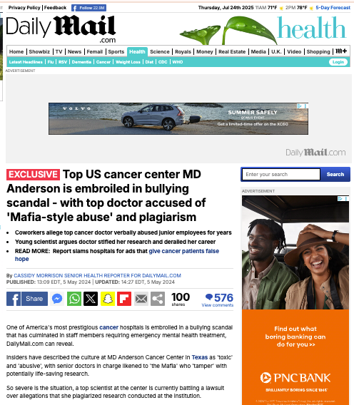 A screenshot of a news page

AI-generated content may be incorrect.